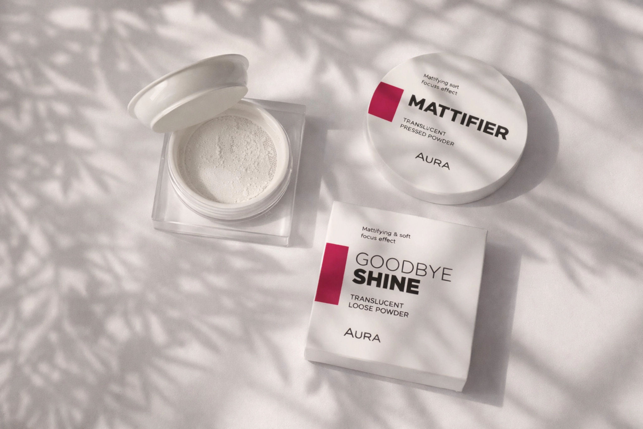 poudre libre AURA Goodbye Shine